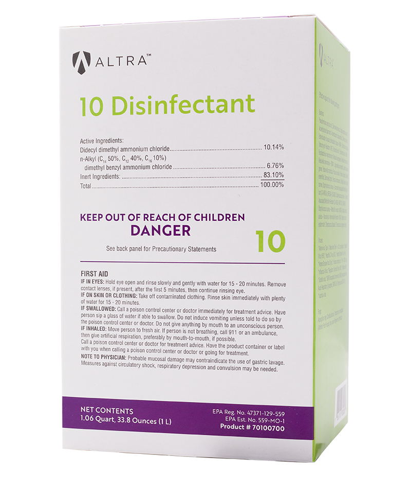 Altra 10 Disinfectant