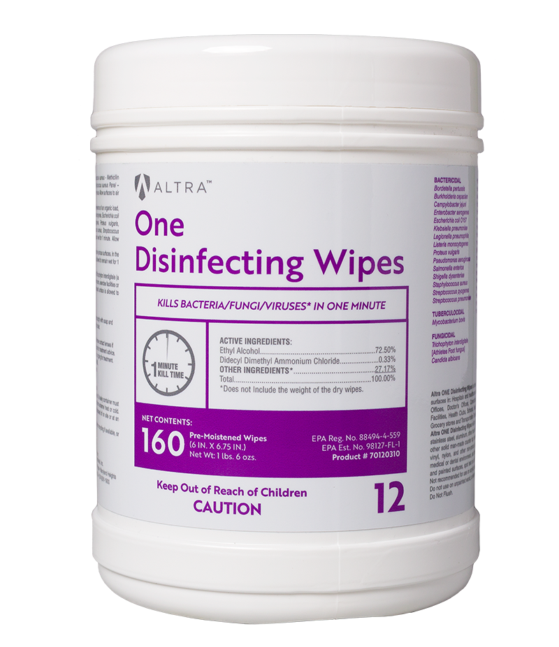 Altra One Disinfecting Wipes